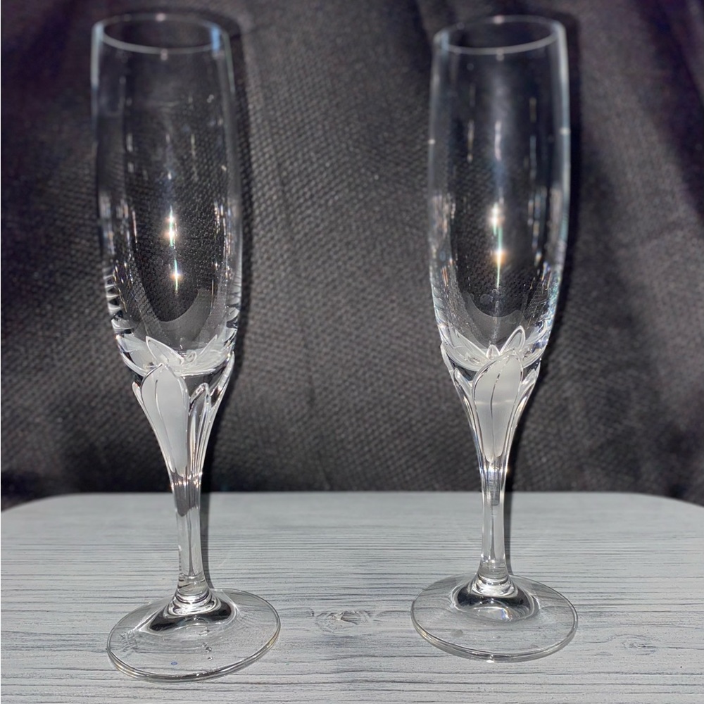 Set of 2 Schott Zwiesel Lafleur flûte glasses